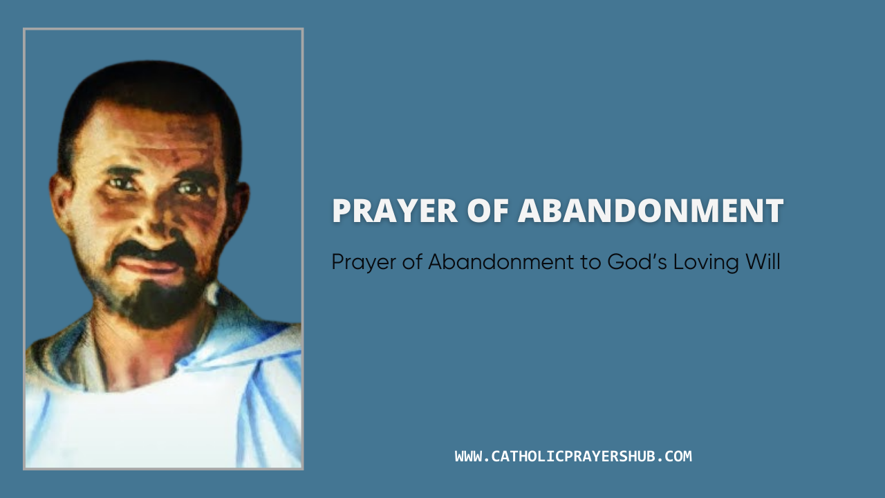 Prayer of Abandonment